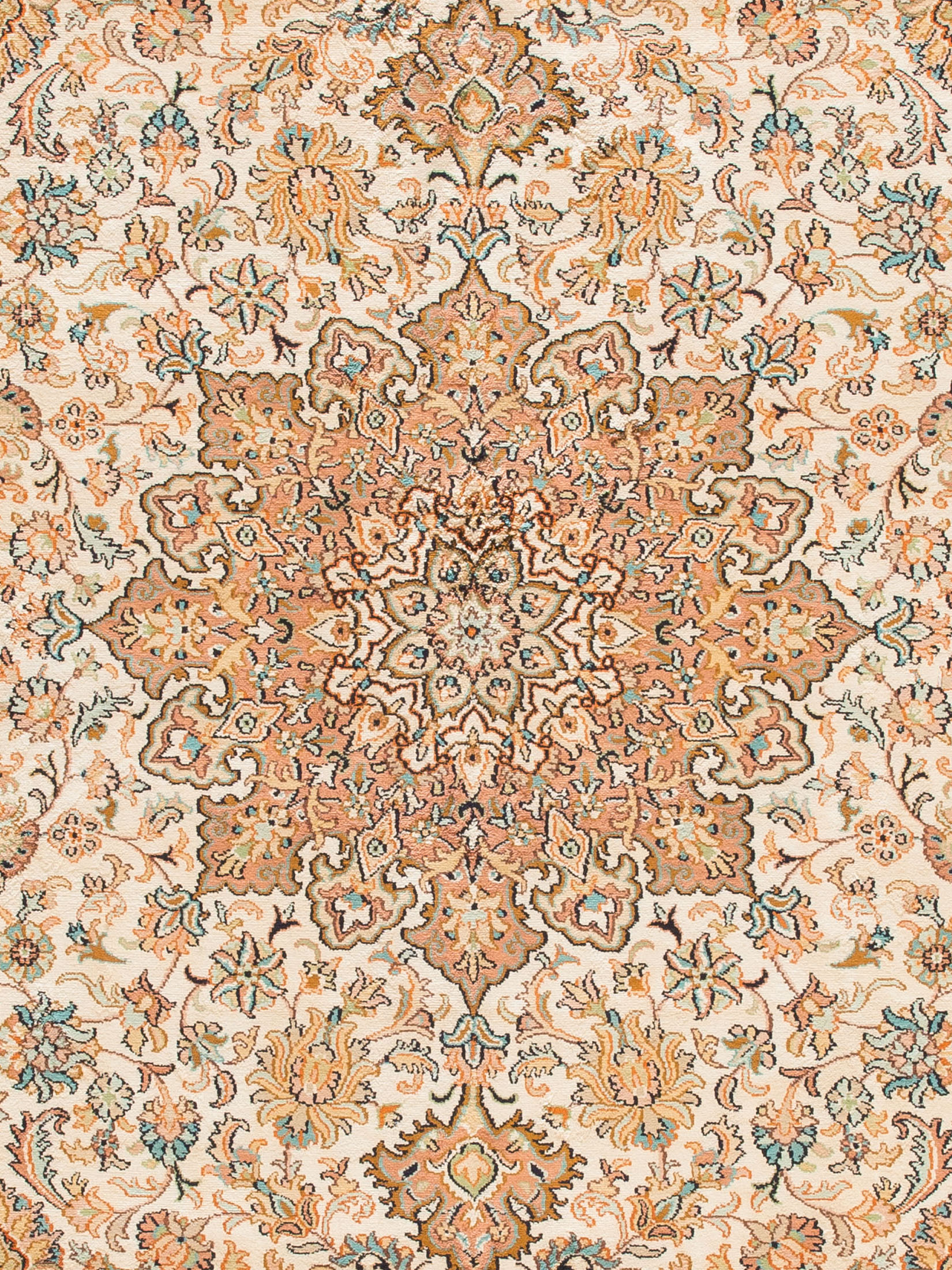 Kaschmir Seide 18/18 ca. 243 x 331 cm, Unikat / Einzelstück