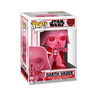 Star Wars Valentines POP! Star Wars Vinyl Figur Vader w/Heart 9 cm