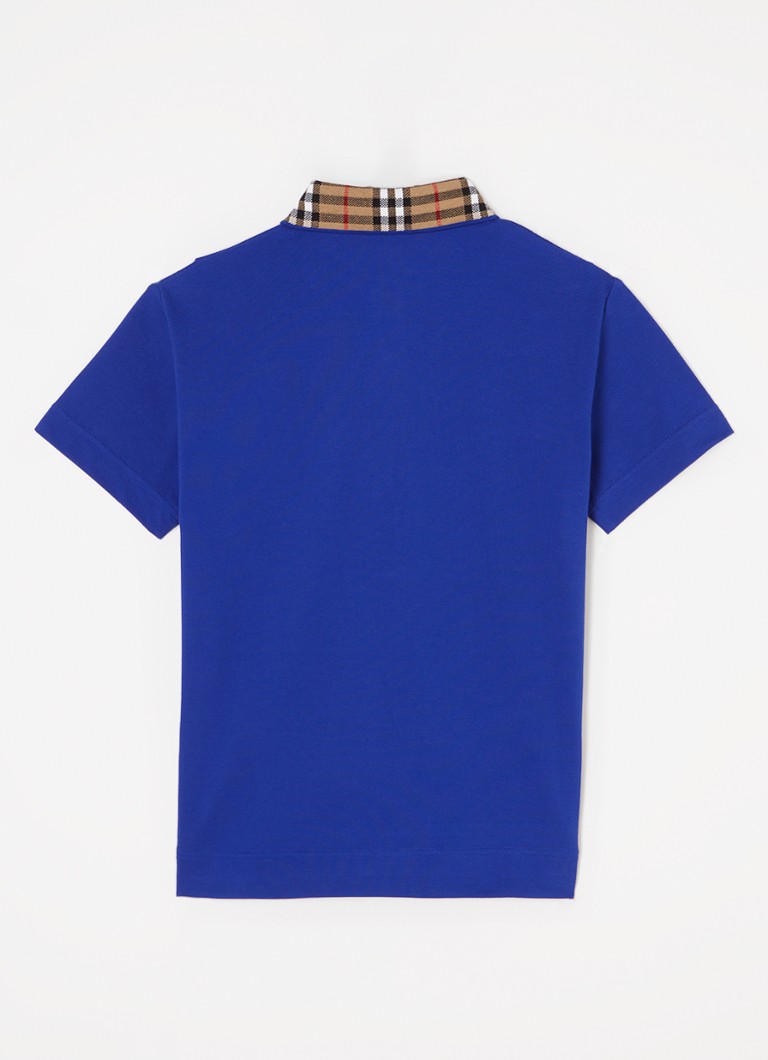Burberry Regular fit kokvilnas piqué polo