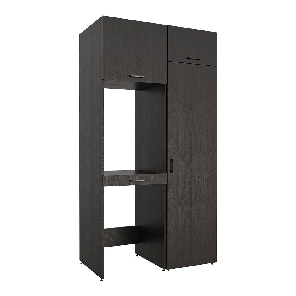 Roomart Waschmaschinenumbauschrank (Waschmaschinenschrank für Trockner und Waschmaschine Überbauschrank)