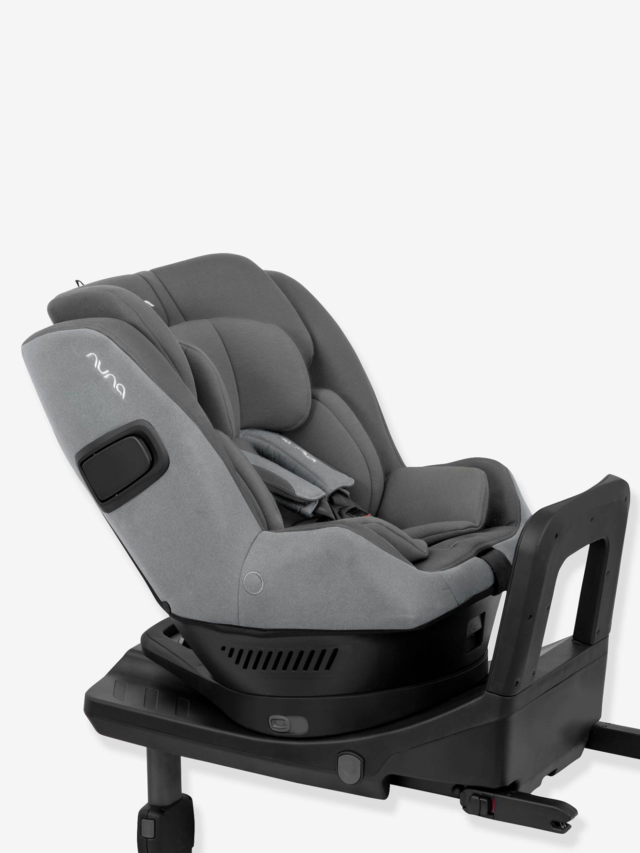 Siège-auto rotatif NUNA Prym i-Size 40 à 105 cm, équivalence groupe 0+/1 gris clair (dove)