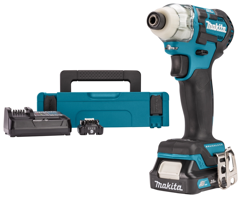 Makita TD111DSAJ Atornillador de Impacto 10.8V 2.0Ah Li-Ion Brushless en Mbox