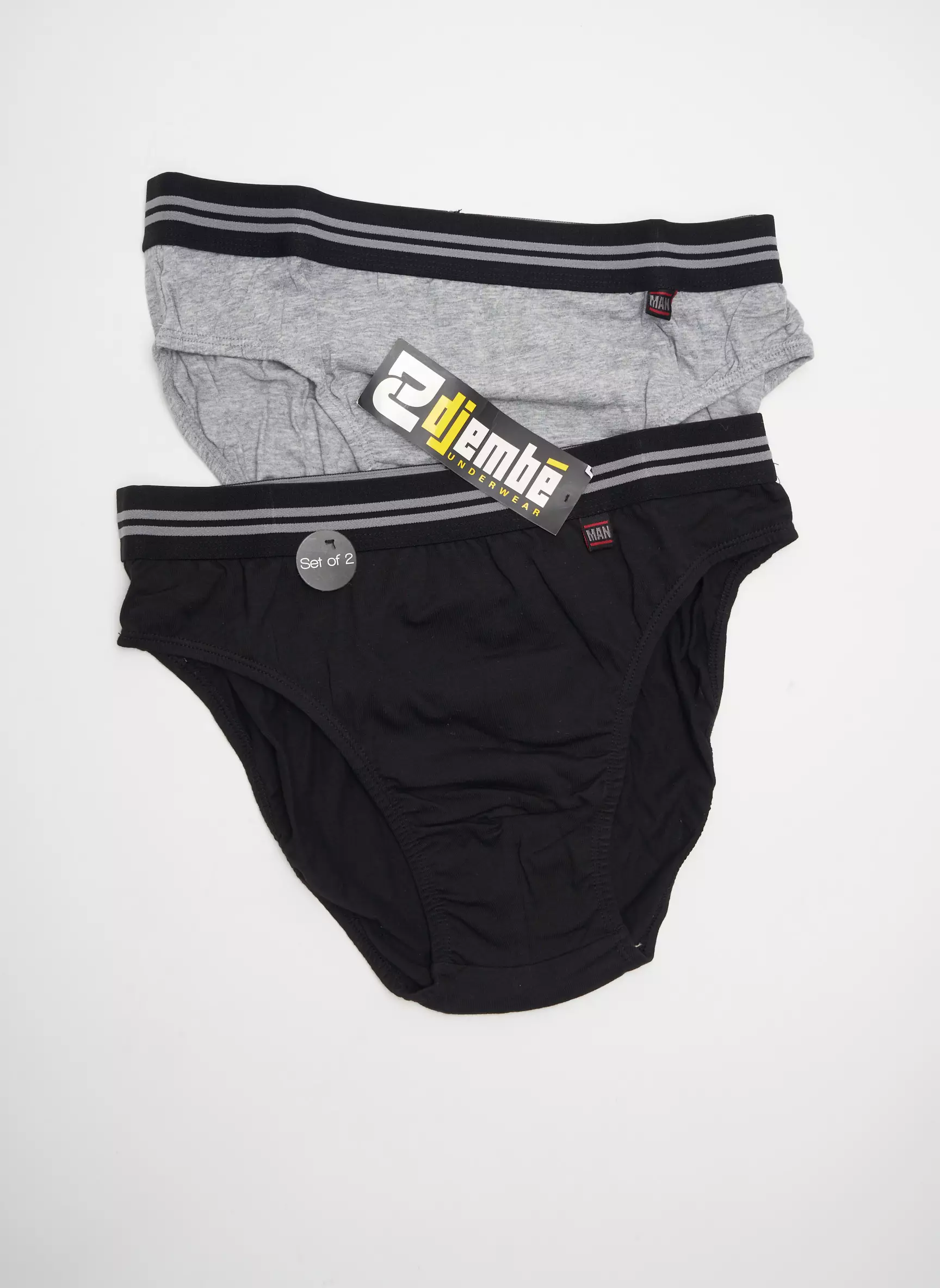 Djembe Slips Homme couleur noir