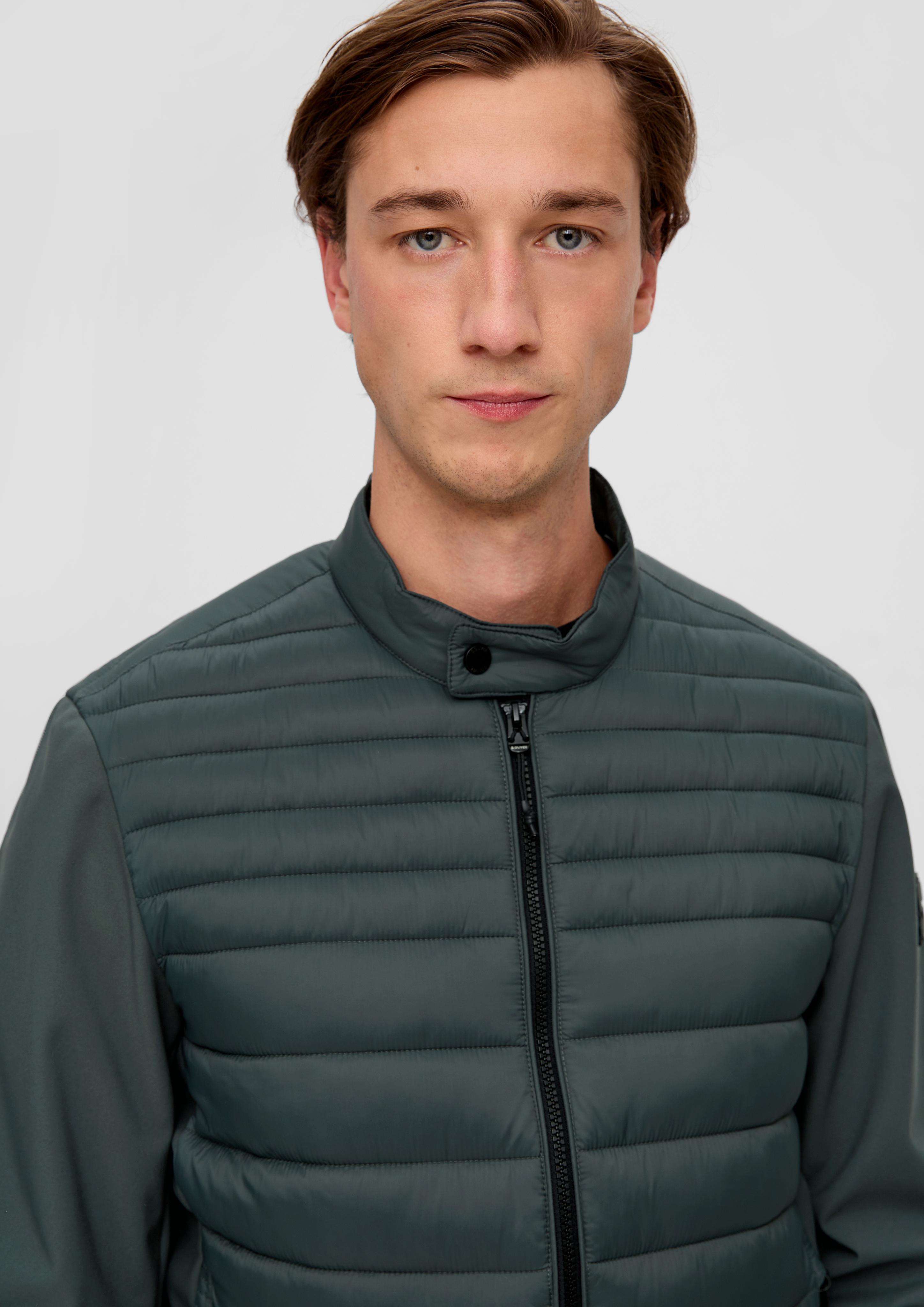 Softshelljacke im Fabricmix  2131733-7909