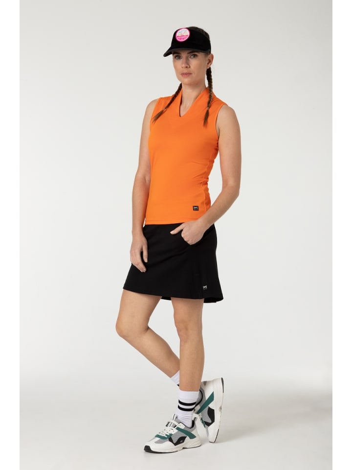 super.natural Merino Tanktop W SPORTY TANK in orange günstig kaufen
