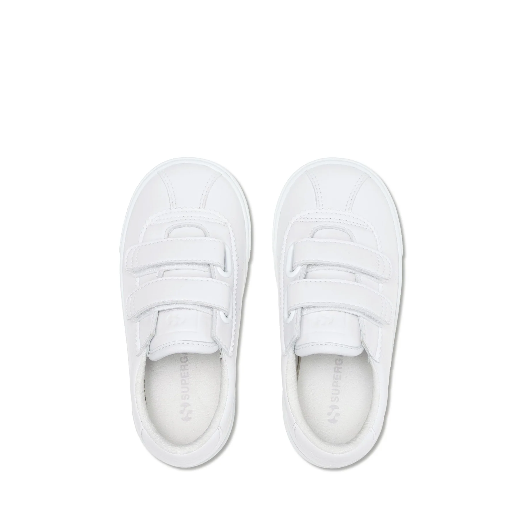 2843 KIDS CLUB S STRAPS VEGAN MATERIAL-TOTAL WHITE