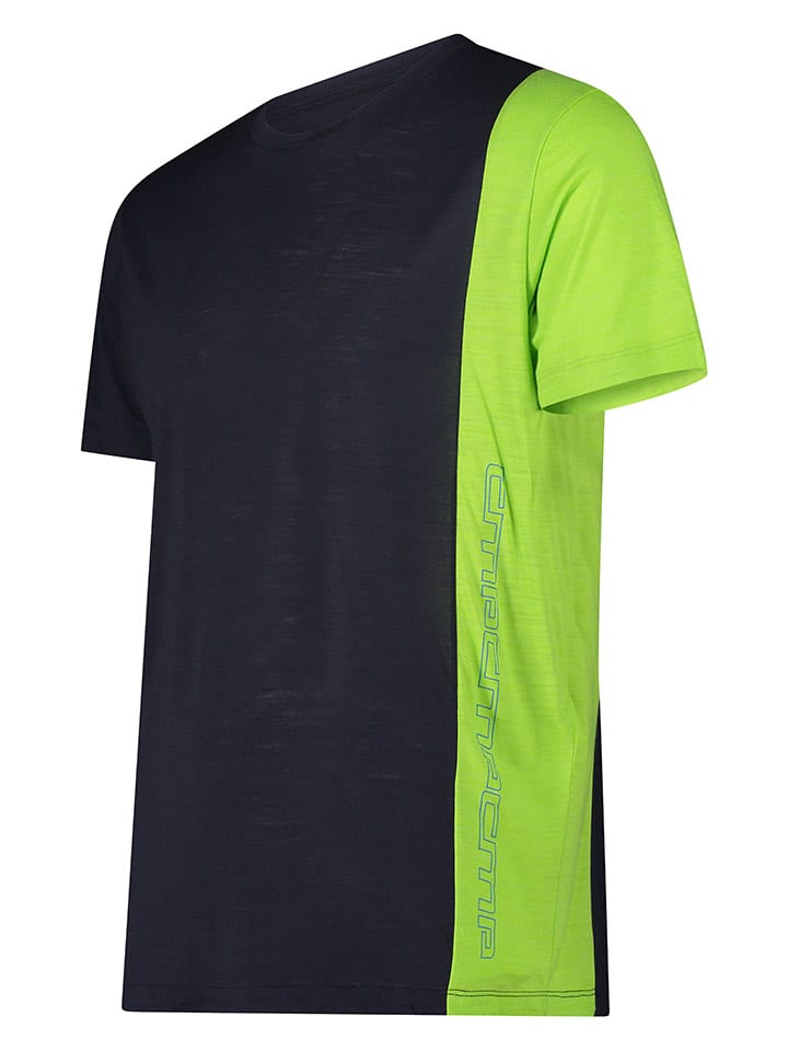CMP Funktionsshirt in Hellgrün/Dunkelblau günstig kaufen