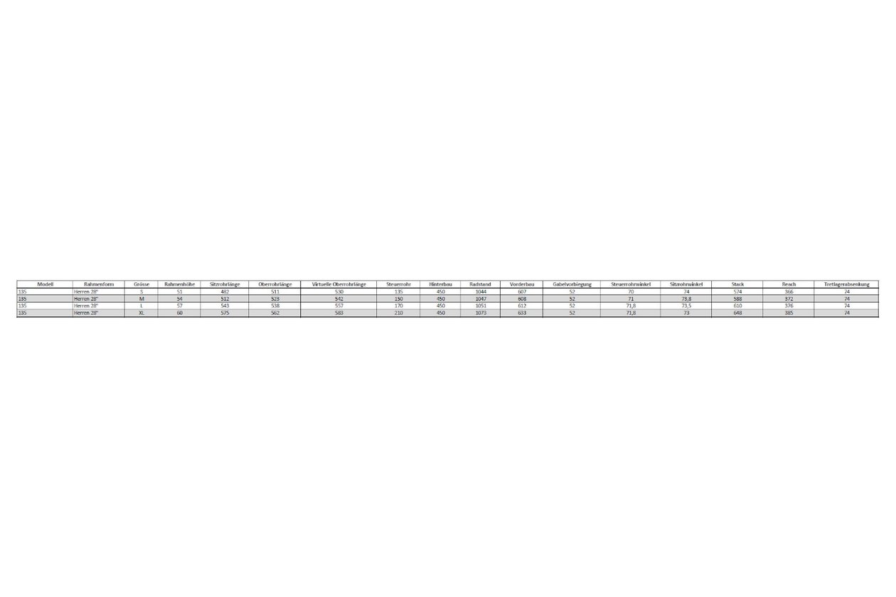 Diamant 135 - Auslaufmodell - 28 Zoll - Diamant