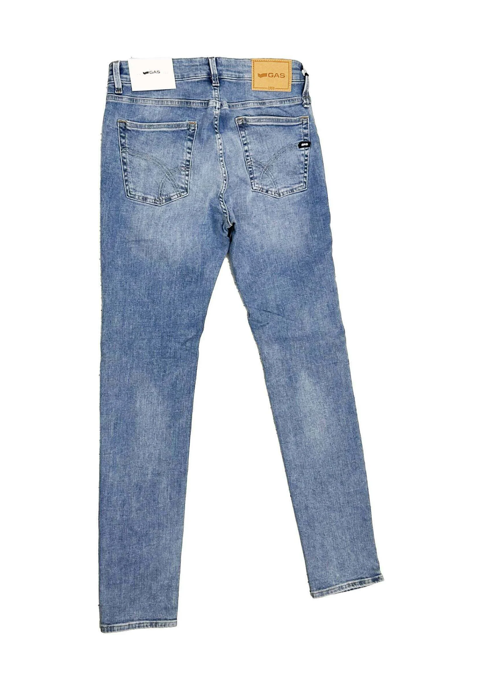 GAS SAX ZIP REV - Vaqueros ajustados