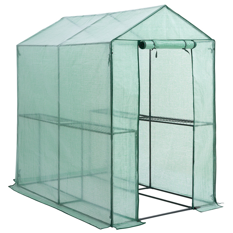 Casaria Gardebruk® Foliengewächshaus 190x186x120cm