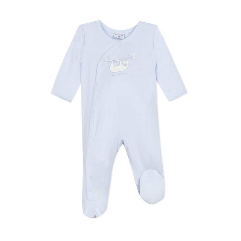 Dors-bien bébé bleu ciel en coton mixte Absorba