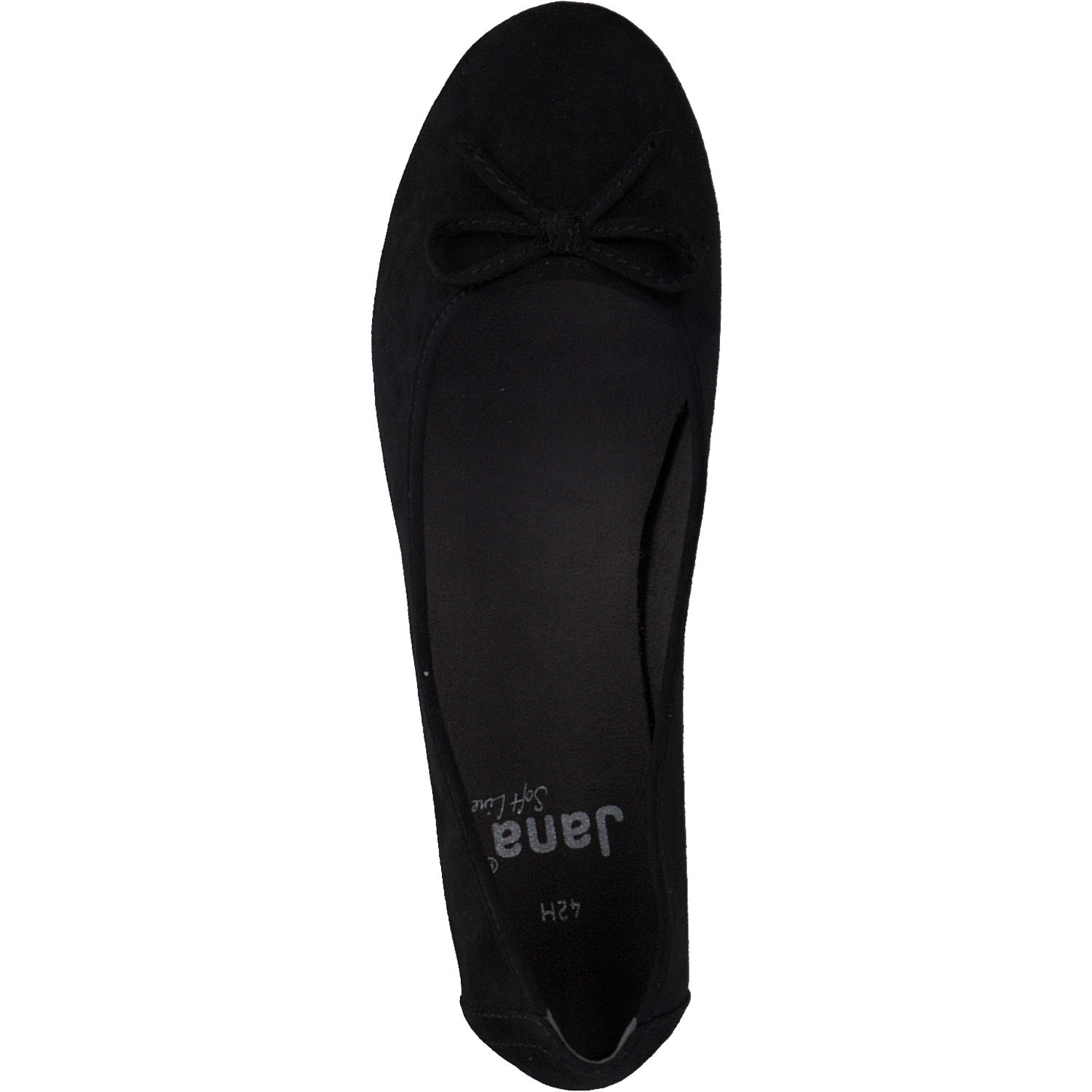 Jana Shoes 22164, Ballerinas, Damen, Schwarz