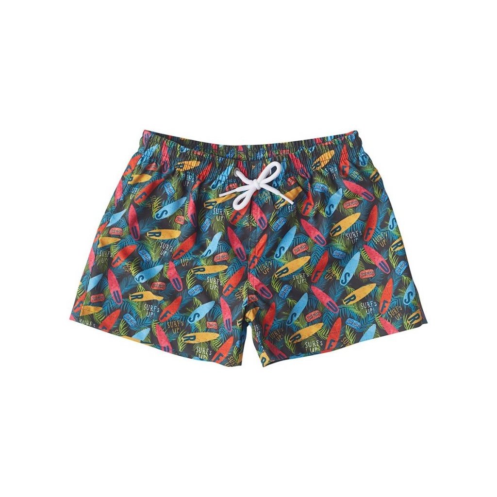 Slipstop Badeshorts mit Kordel - Surf
