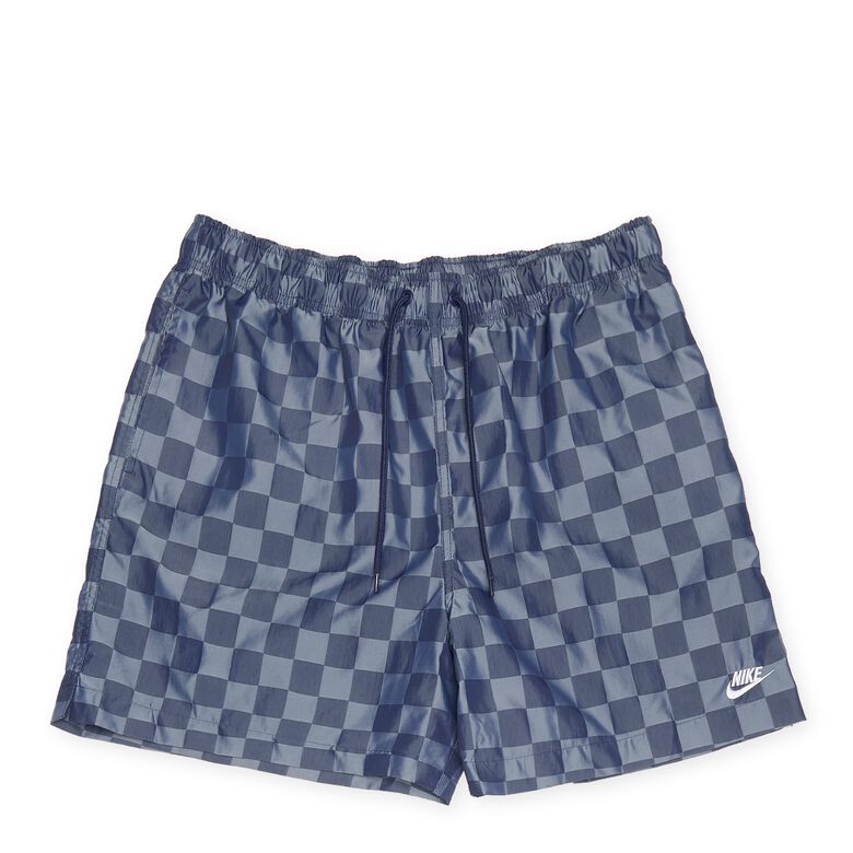 NIKE Club Flow Short Checkers midnight navy/white
