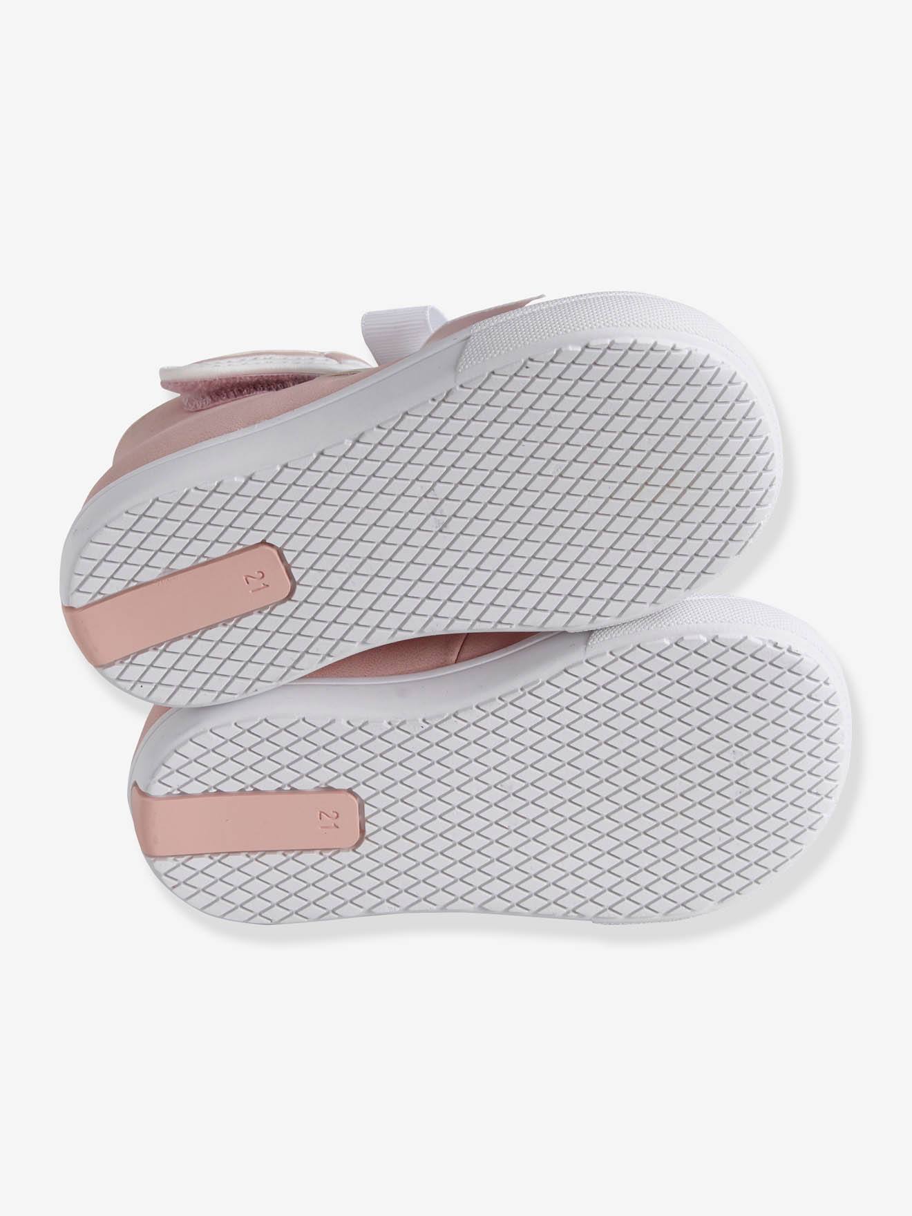 Baskets fantaisie bébé fille nude