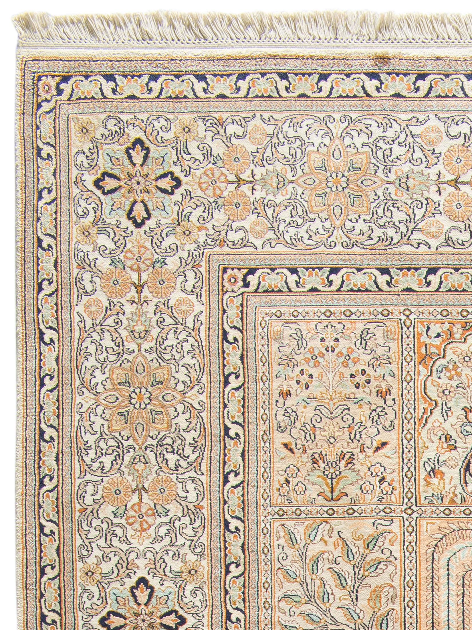 Kaschmir Seide 18/18 ca. 217 x 317 cm, Unikat / Einzelstück