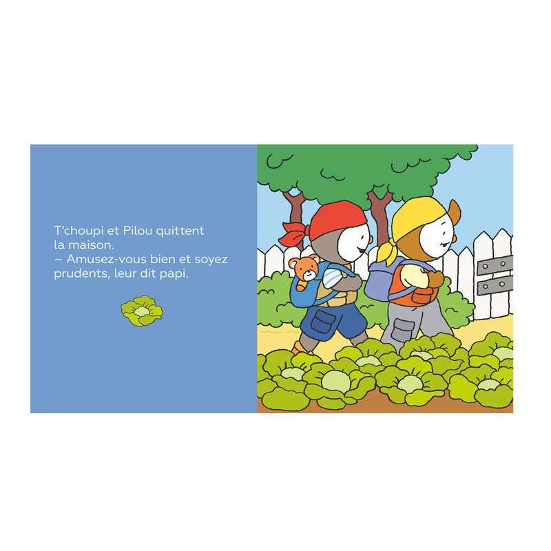 Livre T'choupi part à l'aventure - Nathan Jeunesse