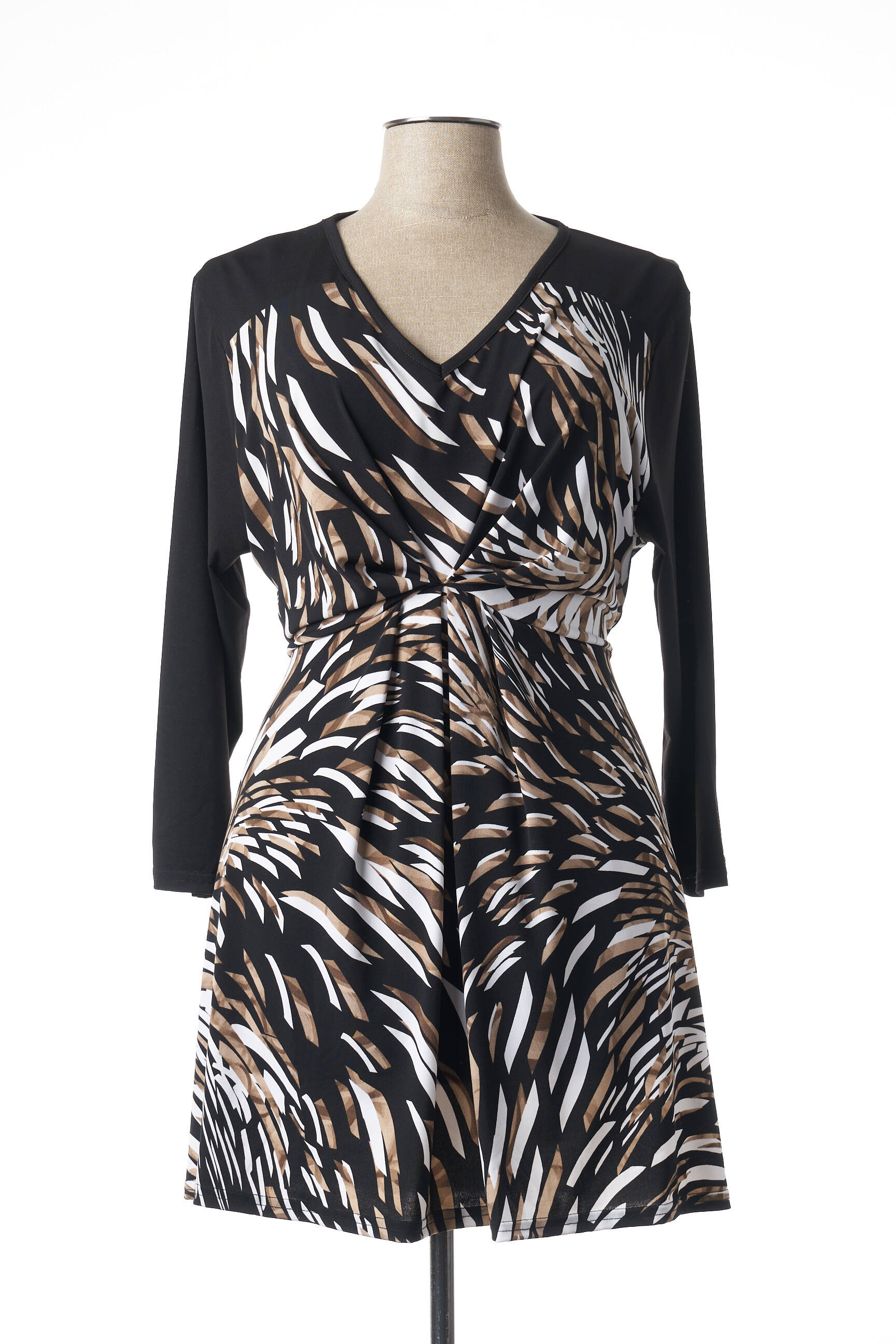 Claude De Saivre Tuniquemanchelongue Femme couleur noir