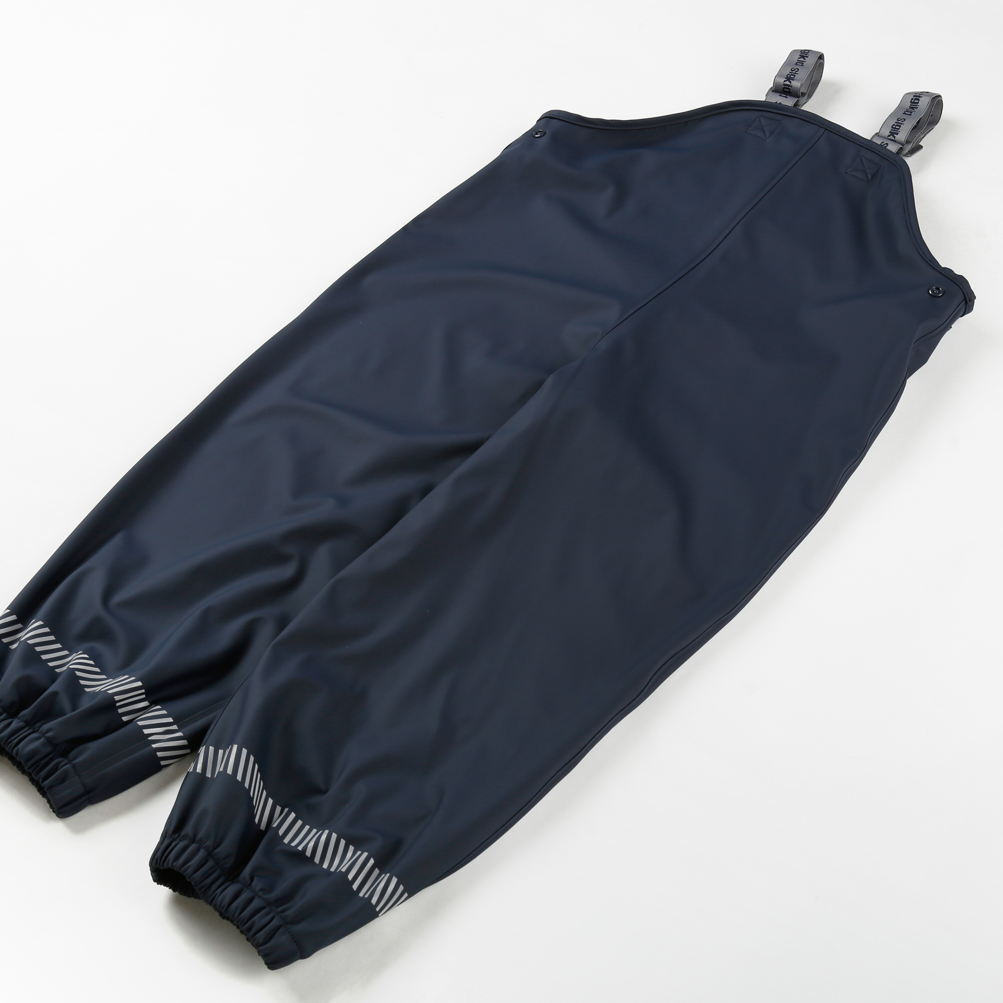 Dunkelblaue Regenhose