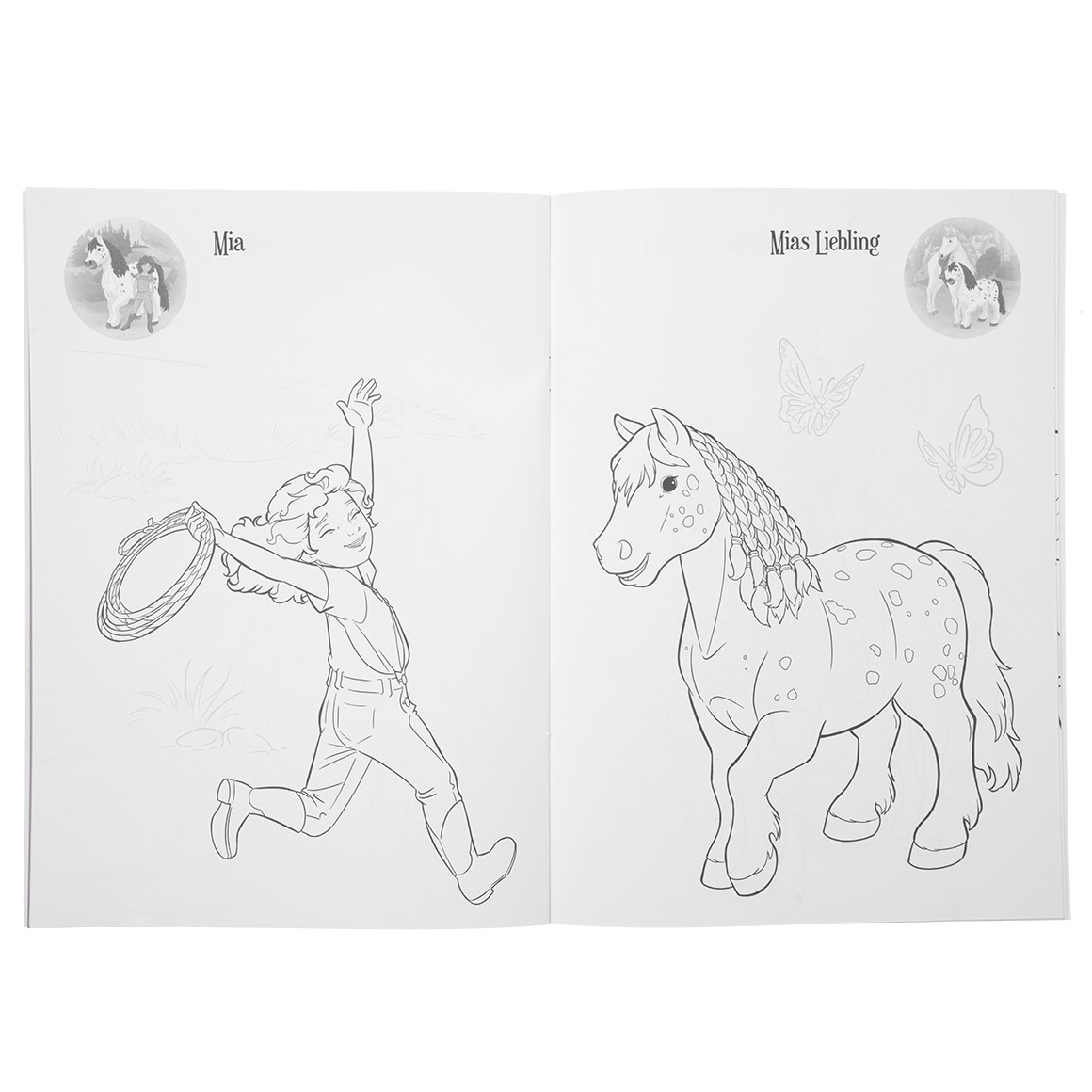 Schleich Sticker- und Malbuch Horse Club