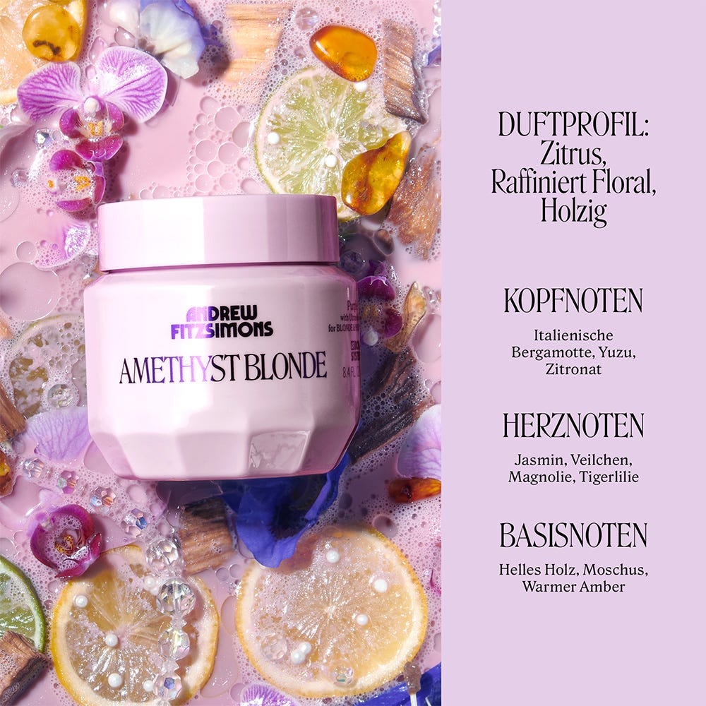 Andrew Fitzsimons Amethyst Blonde Purple Mask 250 ml