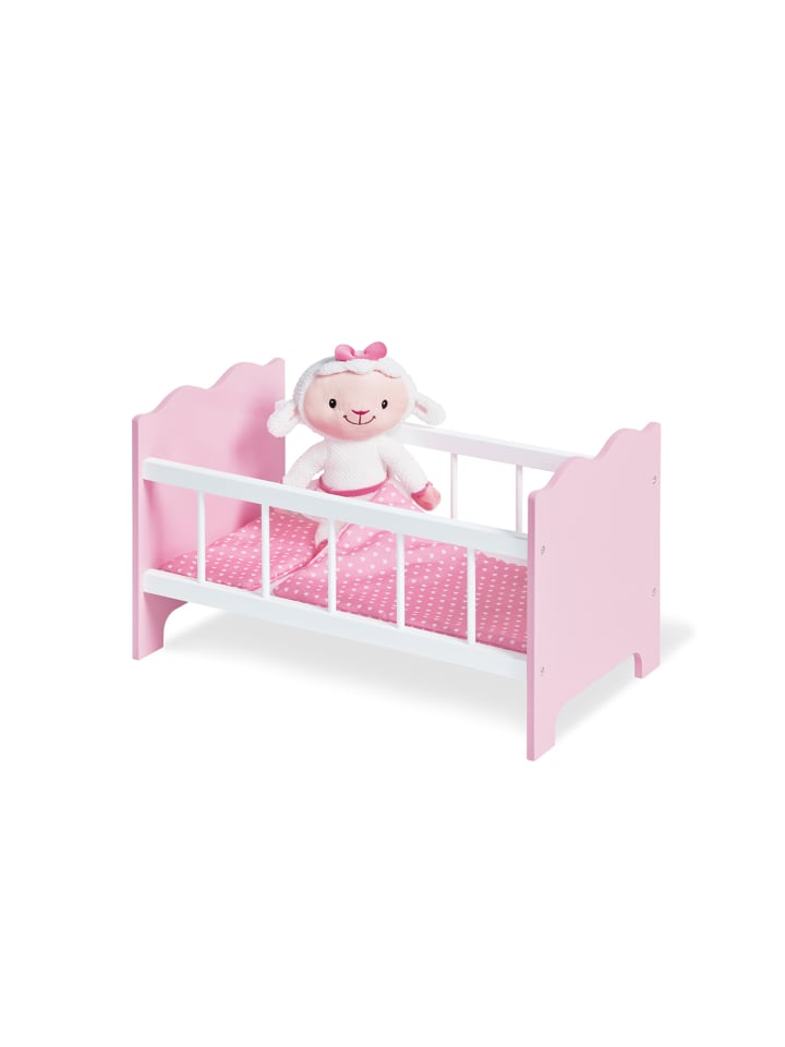 Pinolino 4-tlg. Puppenbett 'Jasmin“ in rosa günstig kaufen onesize