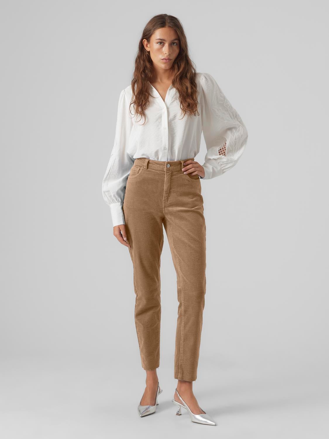VMBRENDA Hohe Taille Hose