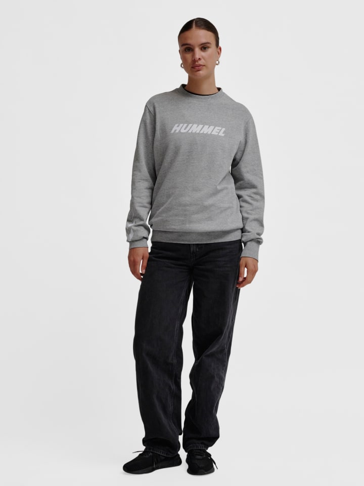 Hummel Hummel Sweatshirt Hmlelemental Herren in GREY MELANGE günstig kaufen