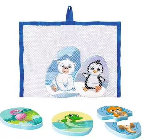 Plitsch-Platsch-Puzzle Lieblingstiere - Babyspielzeug ab 12 Monaten