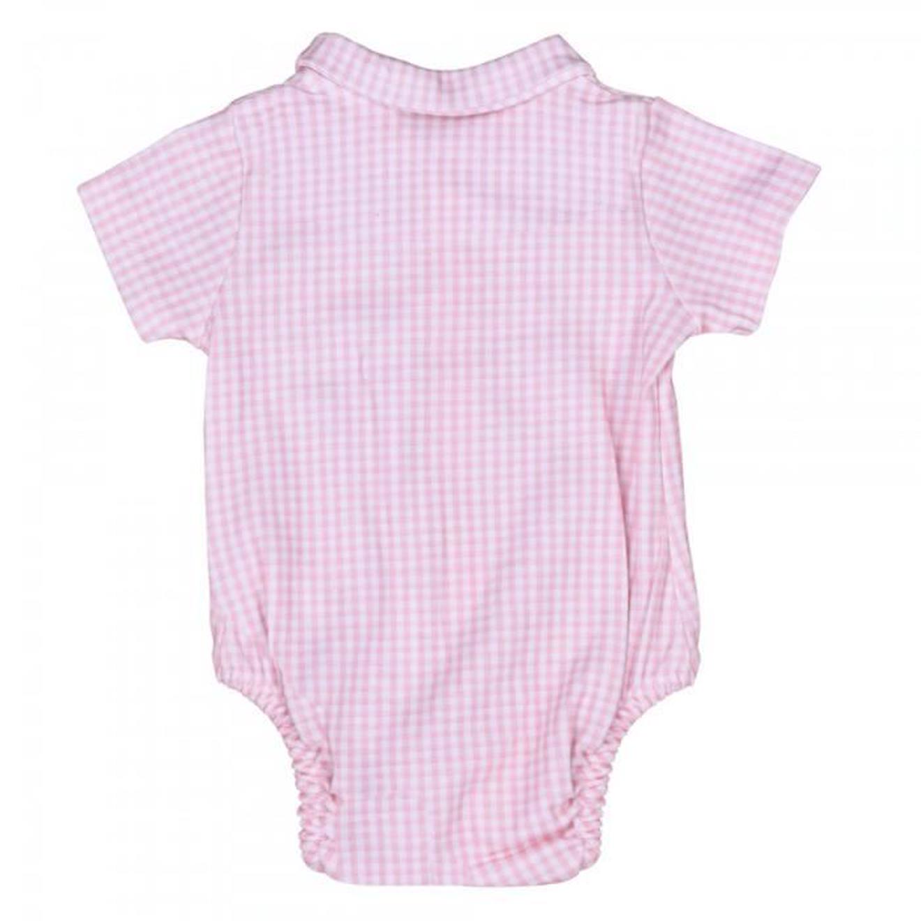 Body bébé manches courtes Vichy