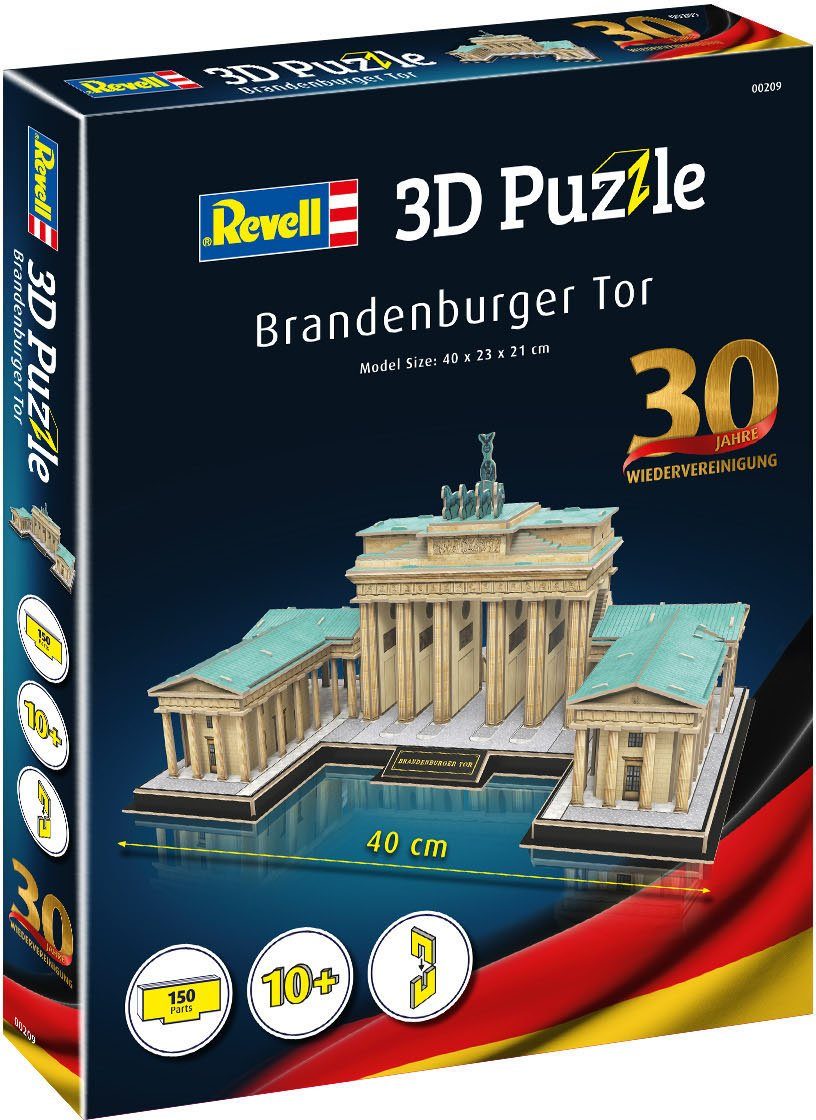 Revell® 3D-Puzzle Brandenburger Tor, 150 Puzzleteile