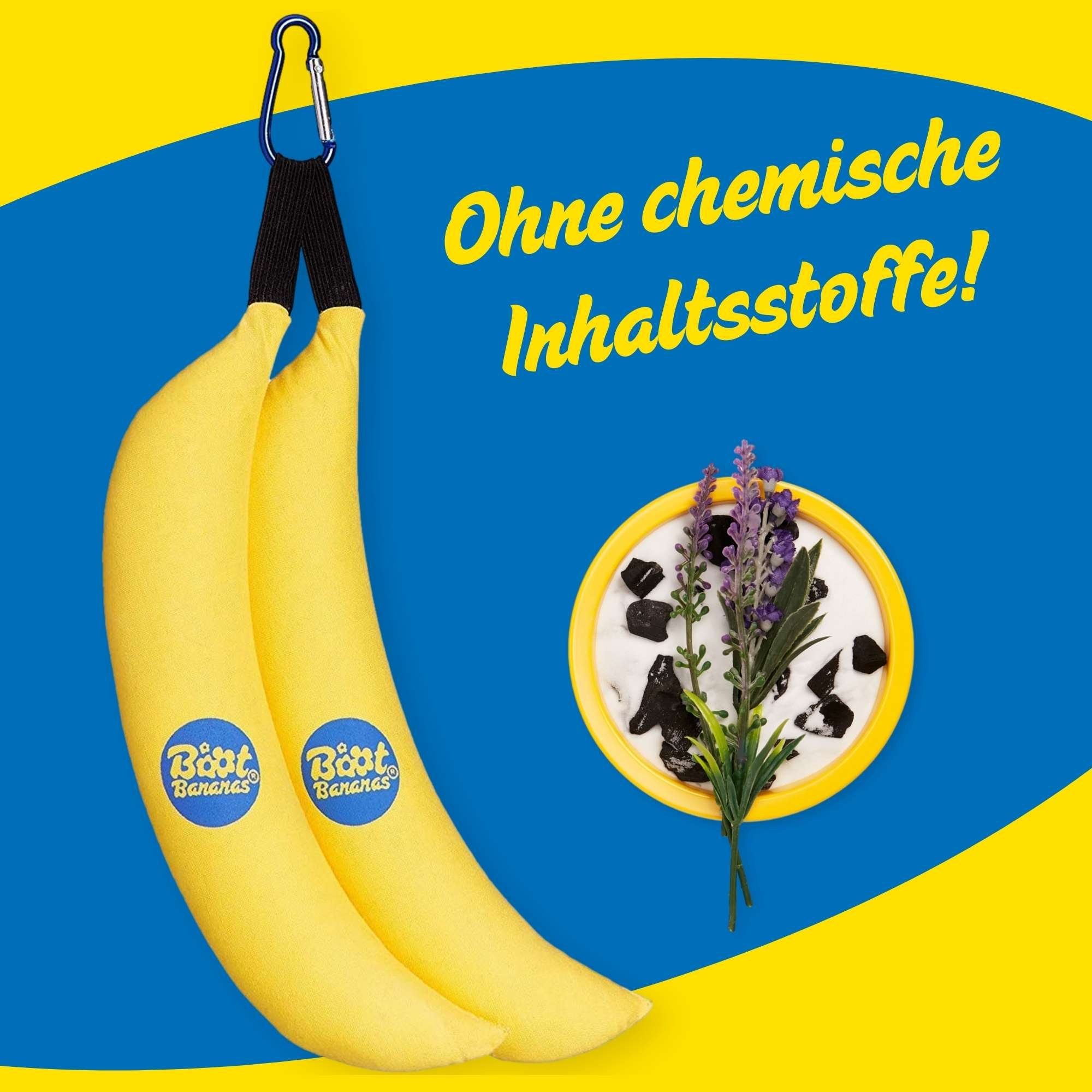 Boot Bananas Schuhdeo gegen Gerüche Antibakteriell mit Ätherischen Ölen Kletterschuh 100 % natürliche Materialien