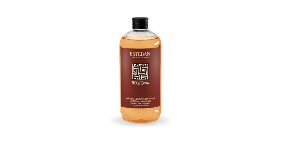 Esteban Raumduft-Nachfüllflasche Nachfüllduft Teck & Tonka 500ml