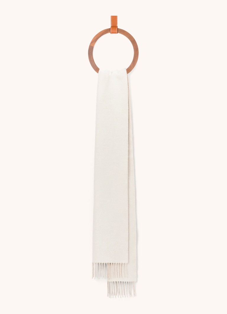 Eșarfă LOEWE Anagram din amestec de cașmir, 180 x 30 cm.