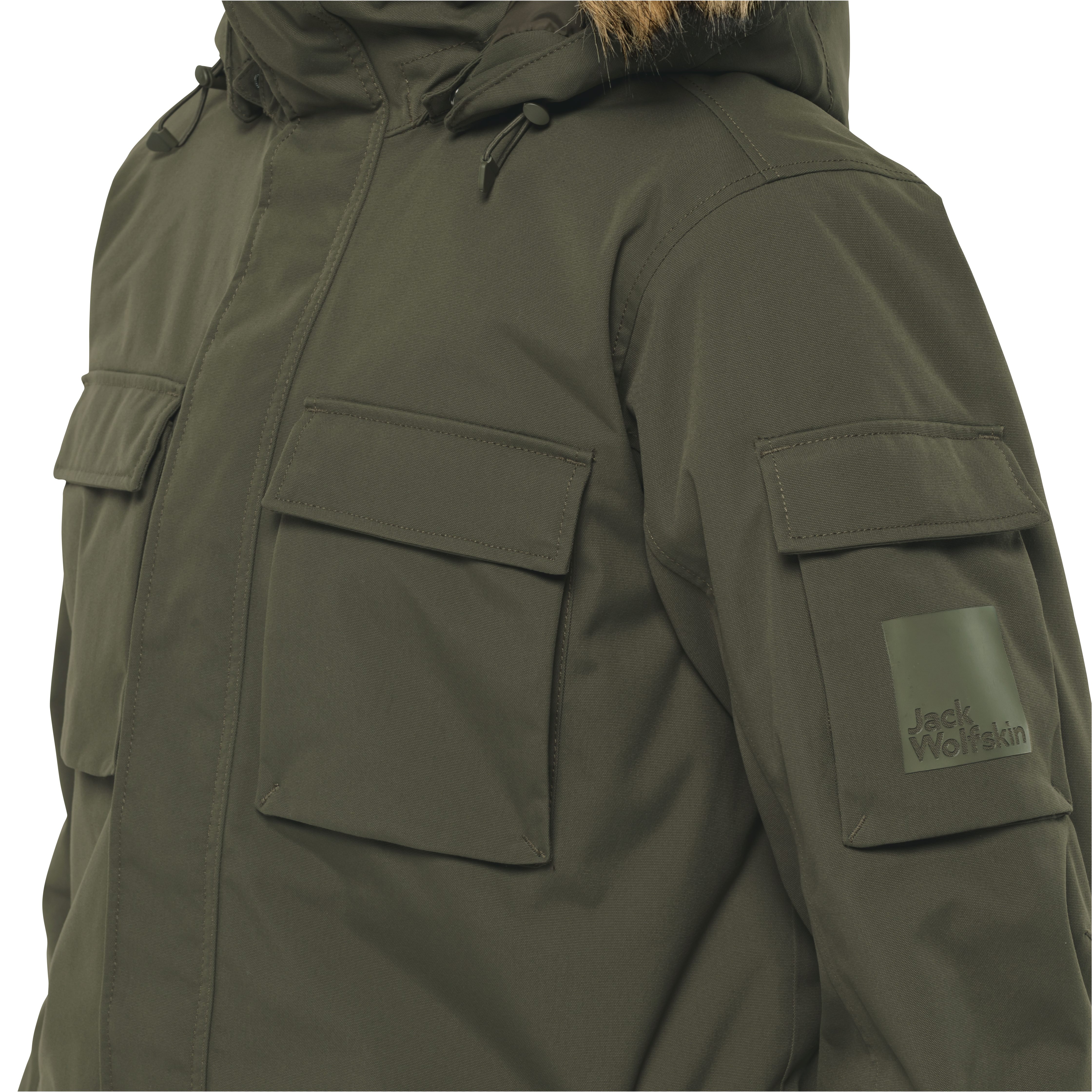 Jack Wolfskin Parka GLACIER CANYON PARKA mit Kunstfaserfüllung
