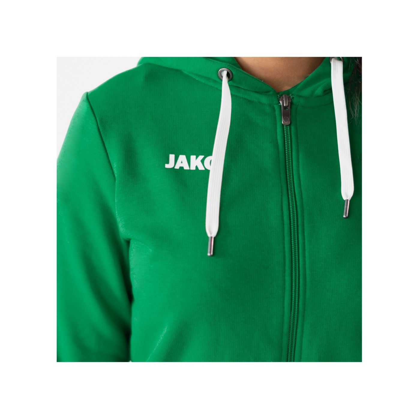 JAKO Base Kapuzenjacke Damen Grün F06