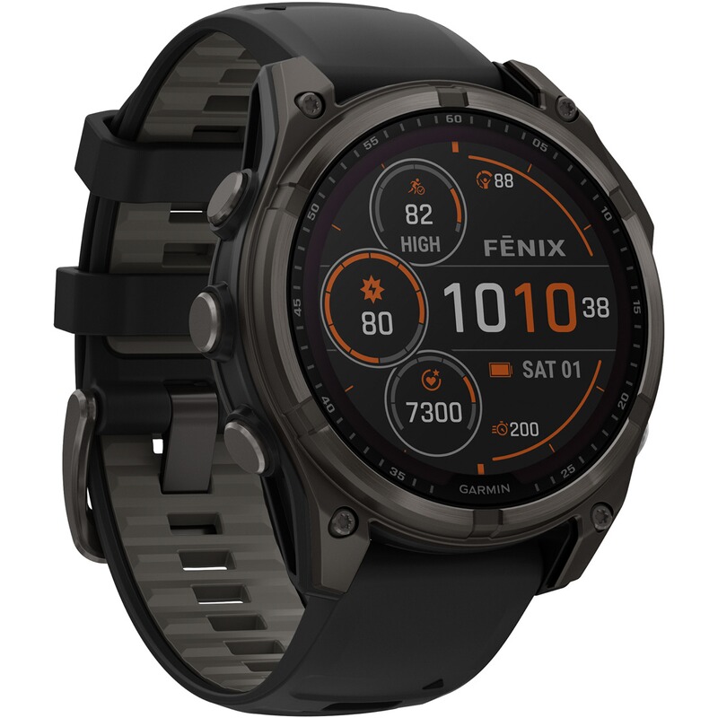 GARMIN Armbanduhr Fenix 8 Sapphire &ndash; SOLAR 47 mm