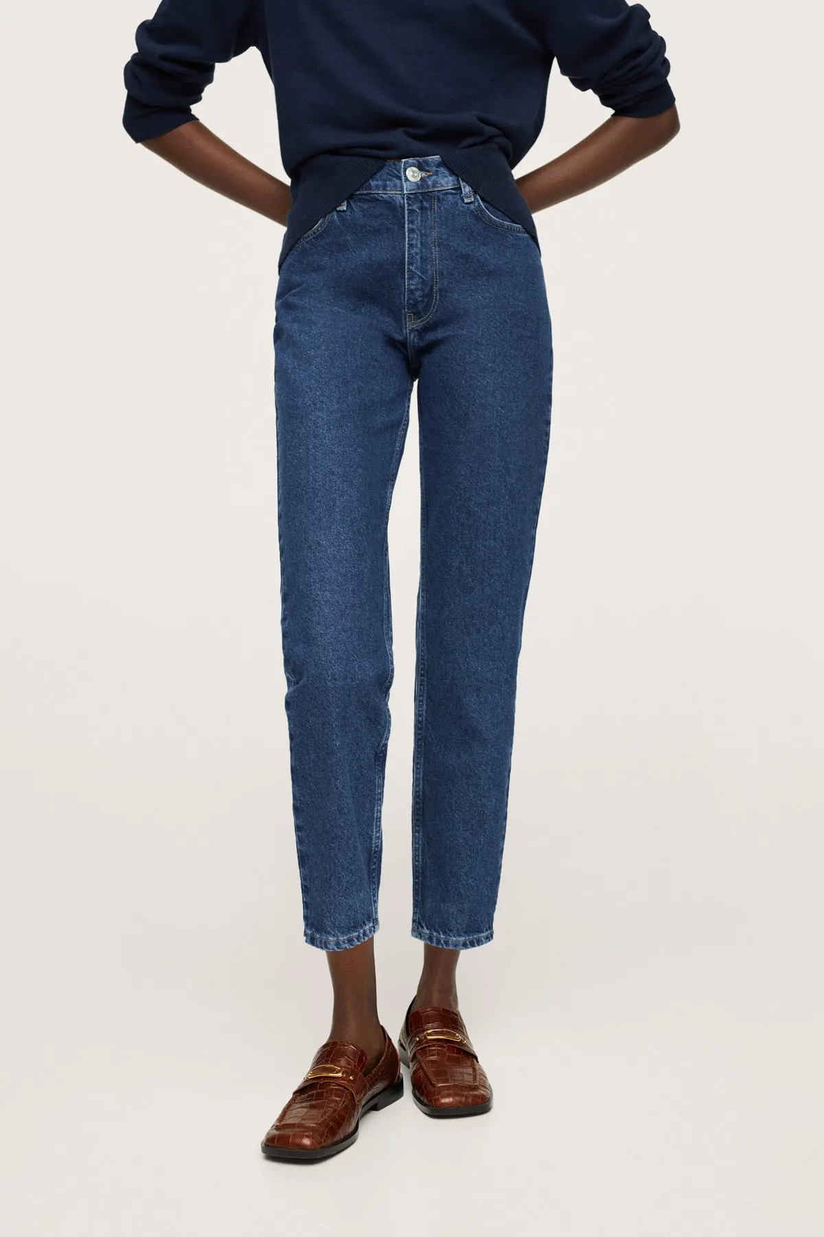 MANGO  Blaue Damenjeans 17005949
