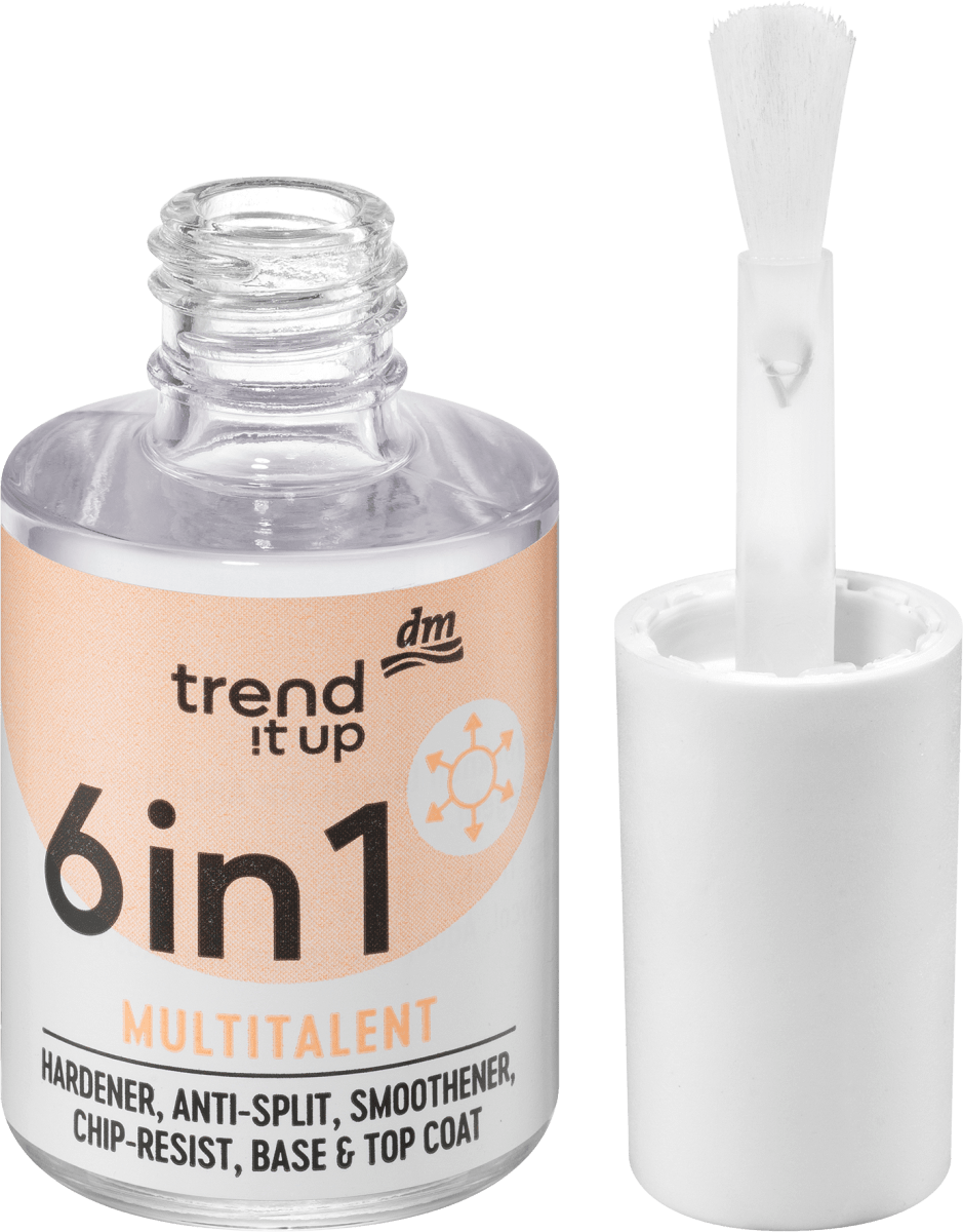 Nagelpflege 6in1  Multitalent transparent, 10,5 ml