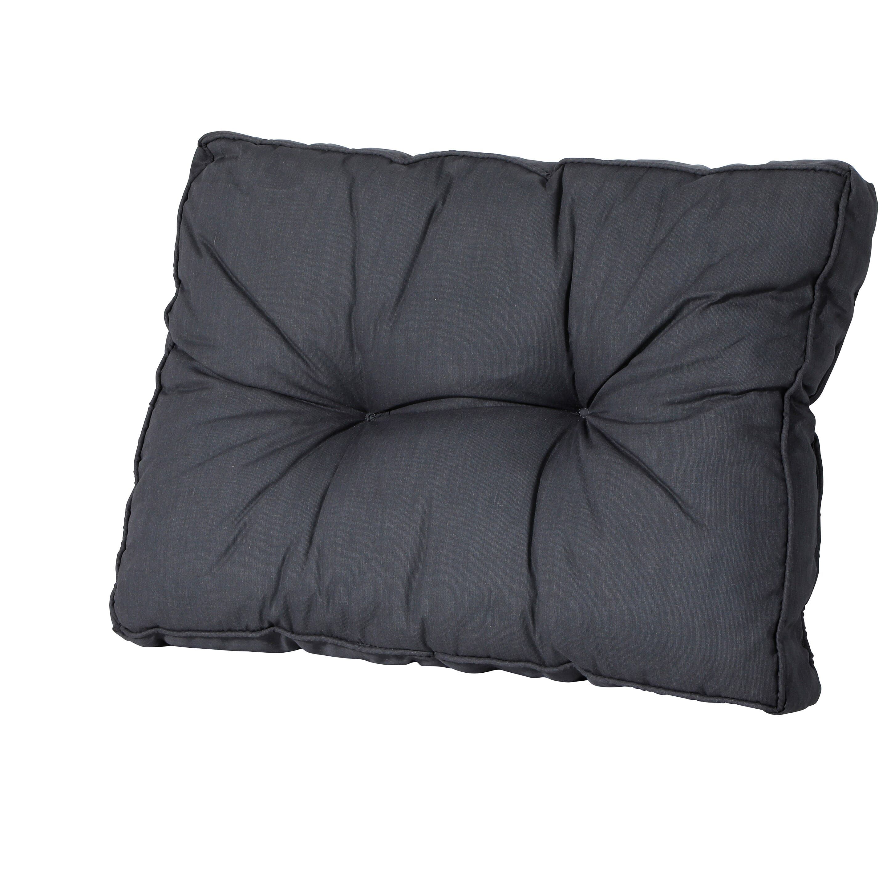 Madison Basic Black 73x43 Loungekissen