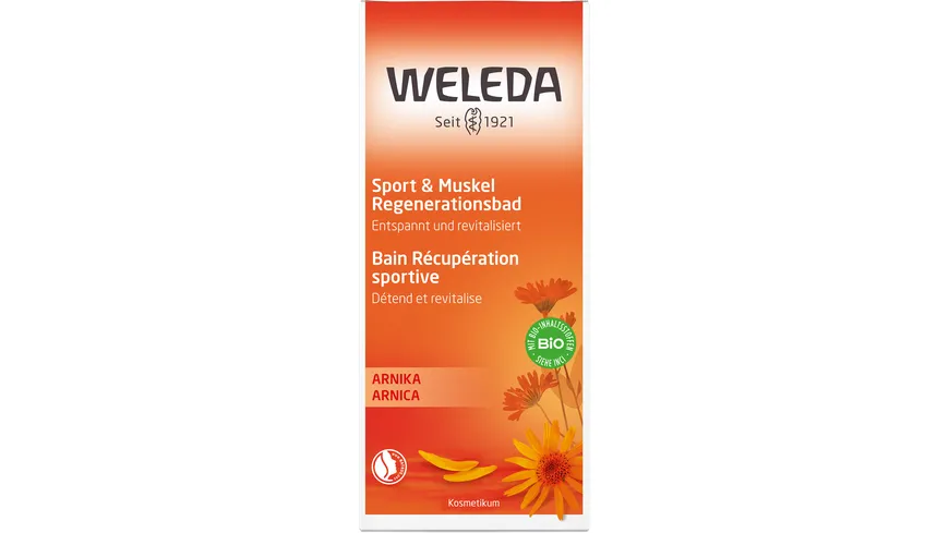Weleda Sport & Muskel Regenerationsbad 200 ml