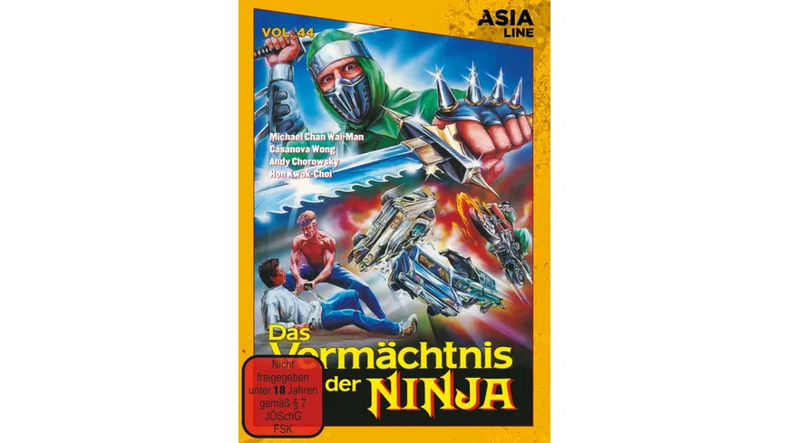Asia Line: Das Vermächtnis der Ninja - Limitiert auf 1000 Stück (Asia Line Vol. 44)
