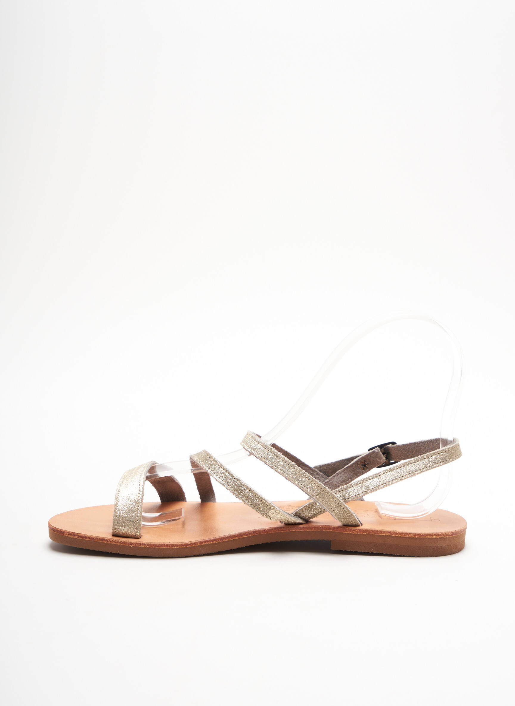 Massalia Sandales Nu Pieds Femme couleur beige