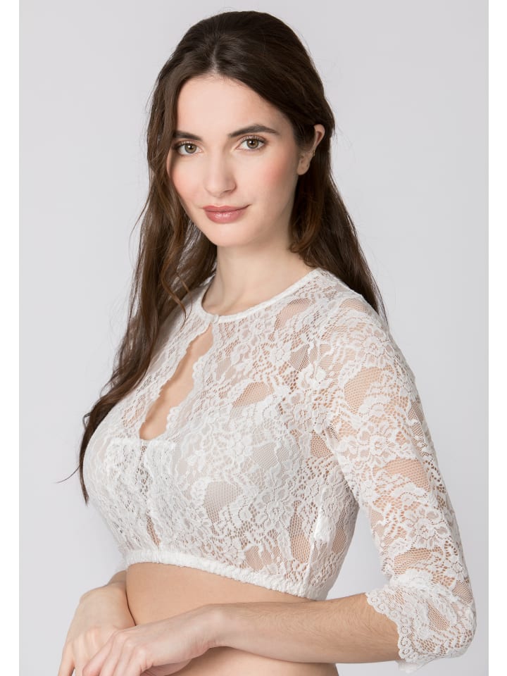 Stockerpoint Stockerpoint Dirndlbluse Smilla in creme günstig kaufen