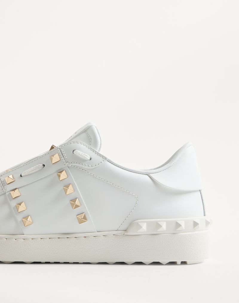Tênis Rockstud Untitled em couro de bezerro