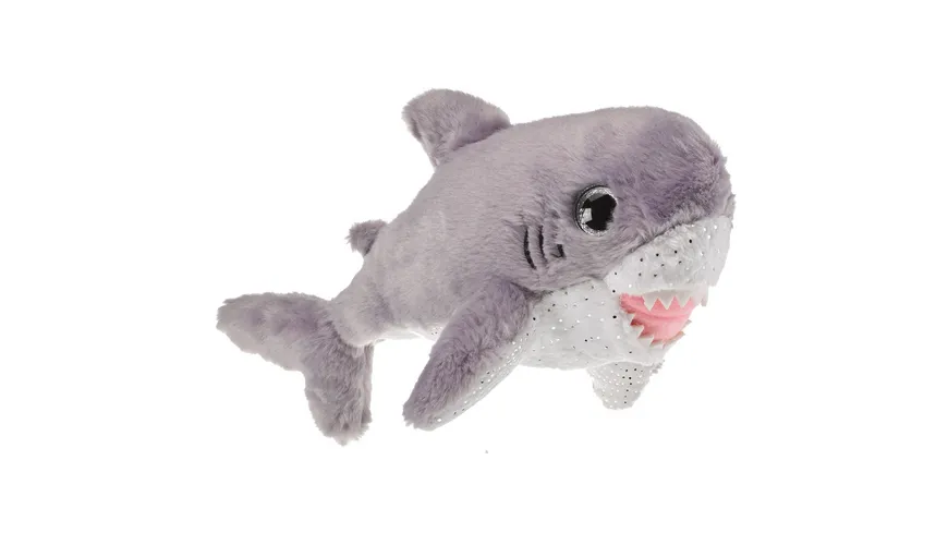 Müller - Toy Place - Sparkle Tales - Plüschtier Hai, 25 cm