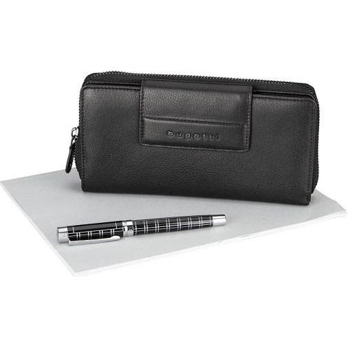 bugatti Geldbörse Nome Long Ladies Zip Wallet