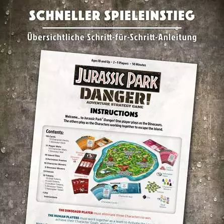 Jurassic Park - Danger! - Spiel ab 10 Jahren