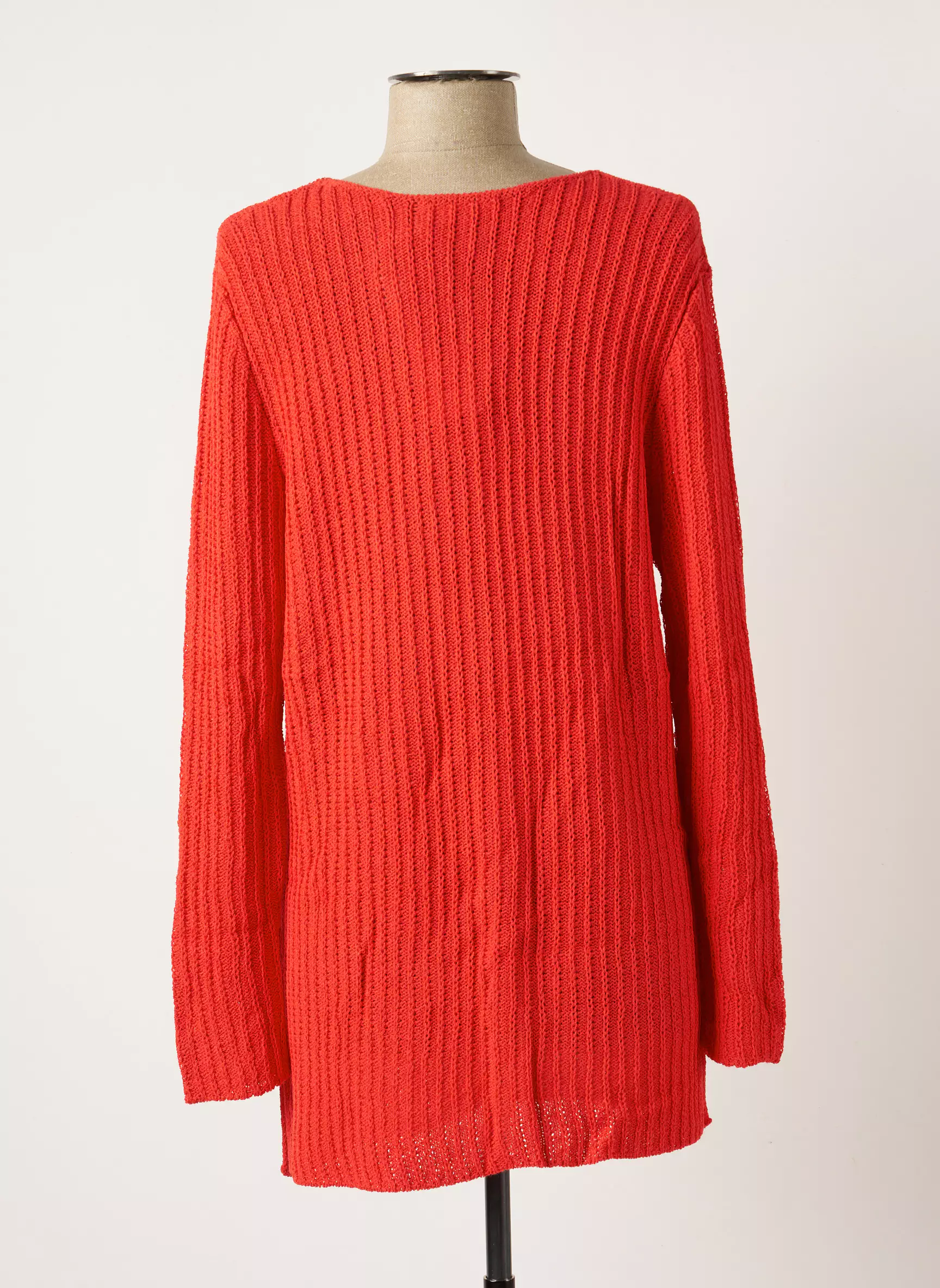 Poles Cardigans Femme couleur rouge