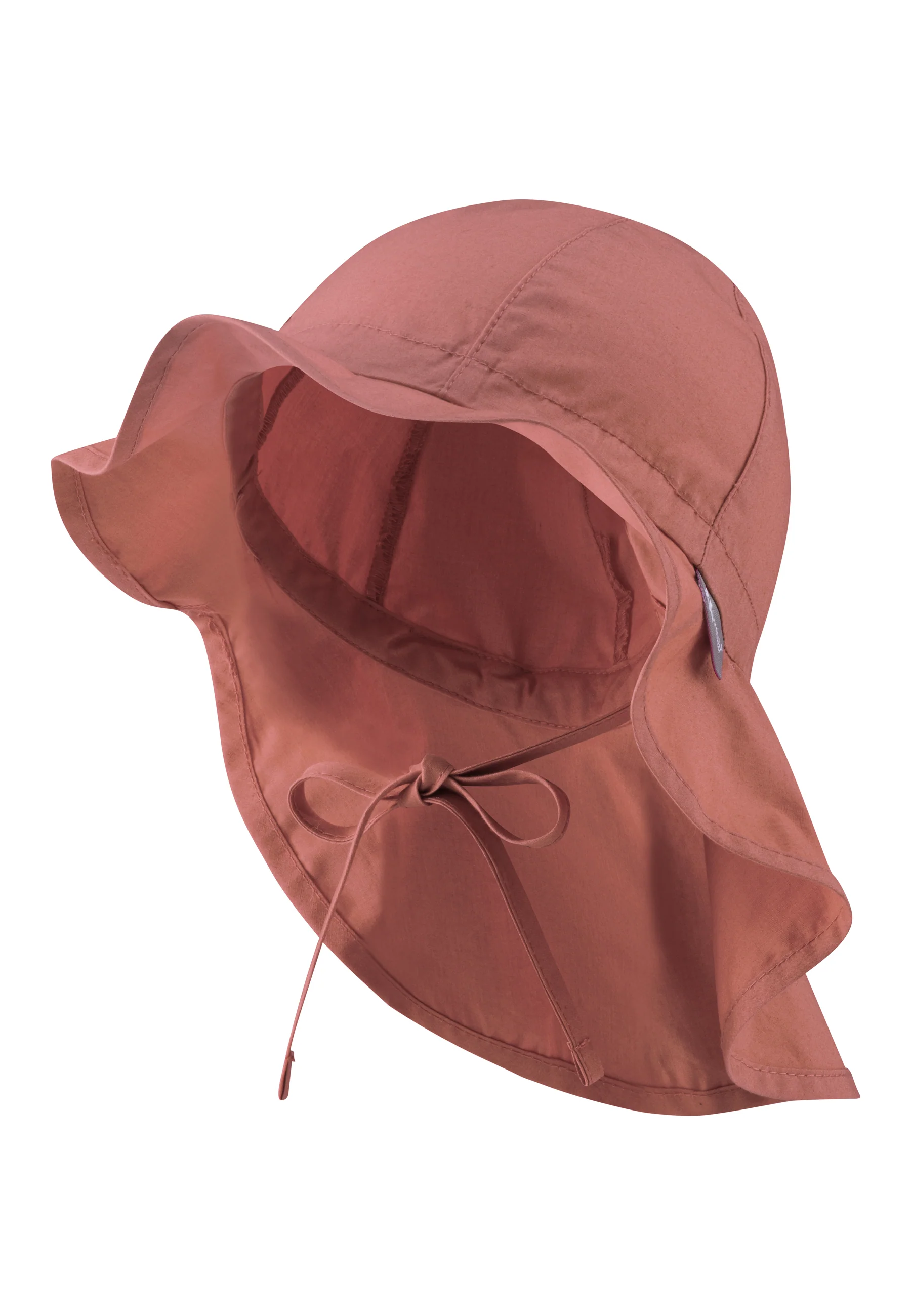 Flapper aus UV-Popeline (Bio) unifarben, UV 50+